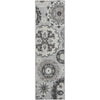 Piper Looms Mayfield Kaleidoscope AMF763 Silver Machine Washable Area Rug Runner Main Image