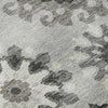 Piper Looms Mayfield Kaleidoscope AMF763 Silver Machine Washable Area Rug Swatch Image