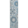 Piper Looms Mayfield Kaleidoscope AMF763 Sky Machine Washable Area Rug Runner Main Image