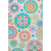 Piper Looms Mayfield Kaleidoscope AMF763 White Machine Washable Area Rug main image