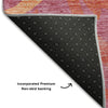 Piper Looms Mayfield Swirls AMF764 Blush Machine Washable Area Rug Backing Image