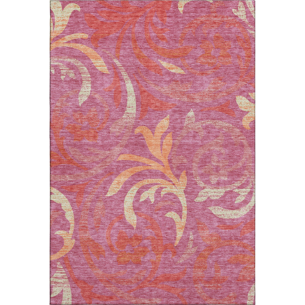 Piper Looms Mayfield Swirls AMF764 Blush Machine Washable Area Rug main image