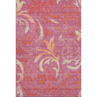 Piper Looms Mayfield Swirls AMF764 Blush Machine Washable Area Rug main image