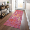 Piper Looms Mayfield Swirls AMF764 Blush Machine Washable Area Rug Runner Lifestyle Image Feature