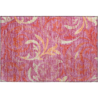 Piper Looms Mayfield Swirls AMF764 Blush Machine Washable Area Rug Scatter Main Image
