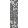 Piper Looms Mayfield Swirls AMF764 Charcoal Machine Washable Area Rug Runner Main Image