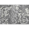 Piper Looms Mayfield Swirls AMF764 Charcoal Machine Washable Area Rug Scatter Main Image