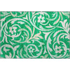 Piper Looms Mayfield Swirls AMF764 Green Machine Washable Area Rug Scatter Main Image