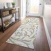 Piper Looms Mayfield Swirls AMF764 Ivory Machine Washable Area Rug Runner Lifestyle Image Feature