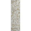 Piper Looms Mayfield Swirls AMF764 Ivory Machine Washable Area Rug Runner Main Image