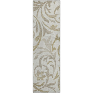Piper Looms Mayfield Swirls AMF764 Ivory Machine Washable Area Rug Runner Main Image
