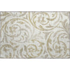 Piper Looms Mayfield Swirls AMF764 Ivory Machine Washable Area Rug Scatter Main Image