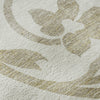 Piper Looms Mayfield Swirls AMF764 Ivory Machine Washable Area Rug Swatch Image