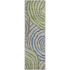 Piper Looms Mayfield Swirls AMF765 Beige Machine Washable Area Rug Runner Main Image