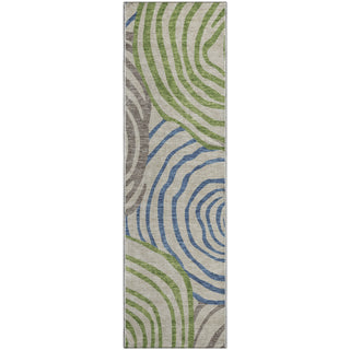 Piper Looms Mayfield Swirls AMF765 Beige Machine Washable Area Rug Runner Main Image