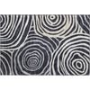 Piper Looms Mayfield Swirls AMF765 Black Machine Washable Area Rug Scatter Main Image