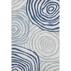 Piper Looms Mayfield Swirls AMF765 Blue Machine Washable Area Rug main image