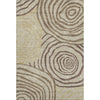 Piper Looms Mayfield Swirls AMF765 Brown Machine Washable Area Rug main image
