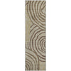 Piper Looms Mayfield Swirls AMF765 Brown Machine Washable Area Rug Runner Main Image