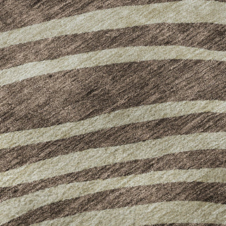 Piper Looms Mayfield Swirls AMF765 Fudge Machine Washable Area Rug Swatch Image