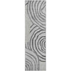 Piper Looms Mayfield Swirls AMF765 Gray Machine Washable Area Rug Runner Main Image