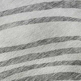 Piper Looms Mayfield Swirls AMF765 Gray Machine Washable Area Rug Swatch Image