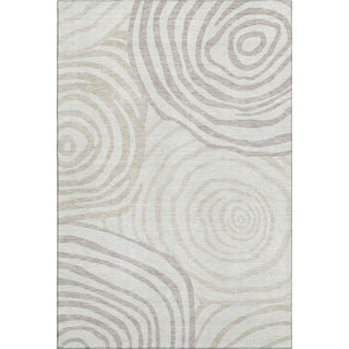 Piper Looms Mayfield Swirls AMF765 Ivory Machine Washable Area Rug main image