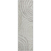 Piper Looms Mayfield Swirls AMF765 Ivory Machine Washable Area Rug Runner Main Image