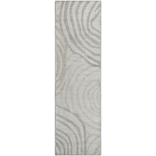 Piper Looms Mayfield Swirls AMF765 Ivory Machine Washable Area Rug Runner Main Image