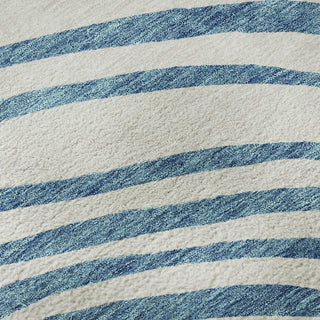 Piper Looms Mayfield Swirls AMF765 Teal Machine Washable Area Rug Swatch Image