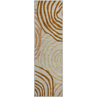 Piper Looms Mayfield Swirls AMF765 Terracotta Machine Washable Area Rug Runner Main Image