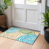 Piper Looms Mayfield Swirls AMF765 White Machine Washable Area Rug Scatter Lifestyle Image Feature