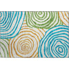 Piper Looms Mayfield Swirls AMF765 White Machine Washable Area Rug Scatter Main Image
