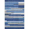 Piper Looms Mayfield Stripes AMF766 Blue Machine Washable Area Rug main image