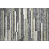 Piper Looms Mayfield Stripes AMF766 Charcoal Machine Washable Area Rug Scatter Main Image