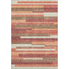 Piper Looms Mayfield Stripes AMF766 Coral Machine Washable Area Rug main image