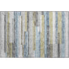 Piper Looms Mayfield Stripes AMF766 Gray Machine Washable Area Rug Scatter Main Image
