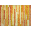 Piper Looms Mayfield Stripes AMF766 Orange Machine Washable Area Rug Scatter Main Image
