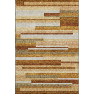 Piper Looms Mayfield Stripes AMF766 Paprika Machine Washable Area Rug main image