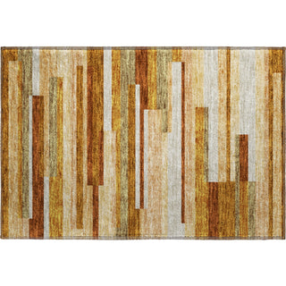 Piper Looms Mayfield Stripes AMF766 Paprika Machine Washable Area Rug Scatter Main Image