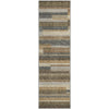 Piper Looms Mayfield Stripes AMF766 Taupe Machine Washable Area Rug Runner Main Image