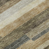 Piper Looms Mayfield Stripes AMF766 Taupe Machine Washable Area Rug Swatch Image