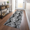Piper Looms Mayfield Diamond AMF767 Black Machine Washable Area Rug Runner Lifestyle Image Feature
