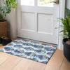 Piper Looms Mayfield Diamond AMF767 Blue Machine Washable Area Rug Scatter Lifestyle Image Feature
