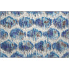 Piper Looms Mayfield Diamond AMF767 Blue Machine Washable Area Rug Scatter Main Image