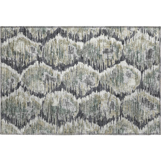 Piper Looms Mayfield Diamond AMF767 Charcoal Machine Washable Area Rug Scatter Main Image