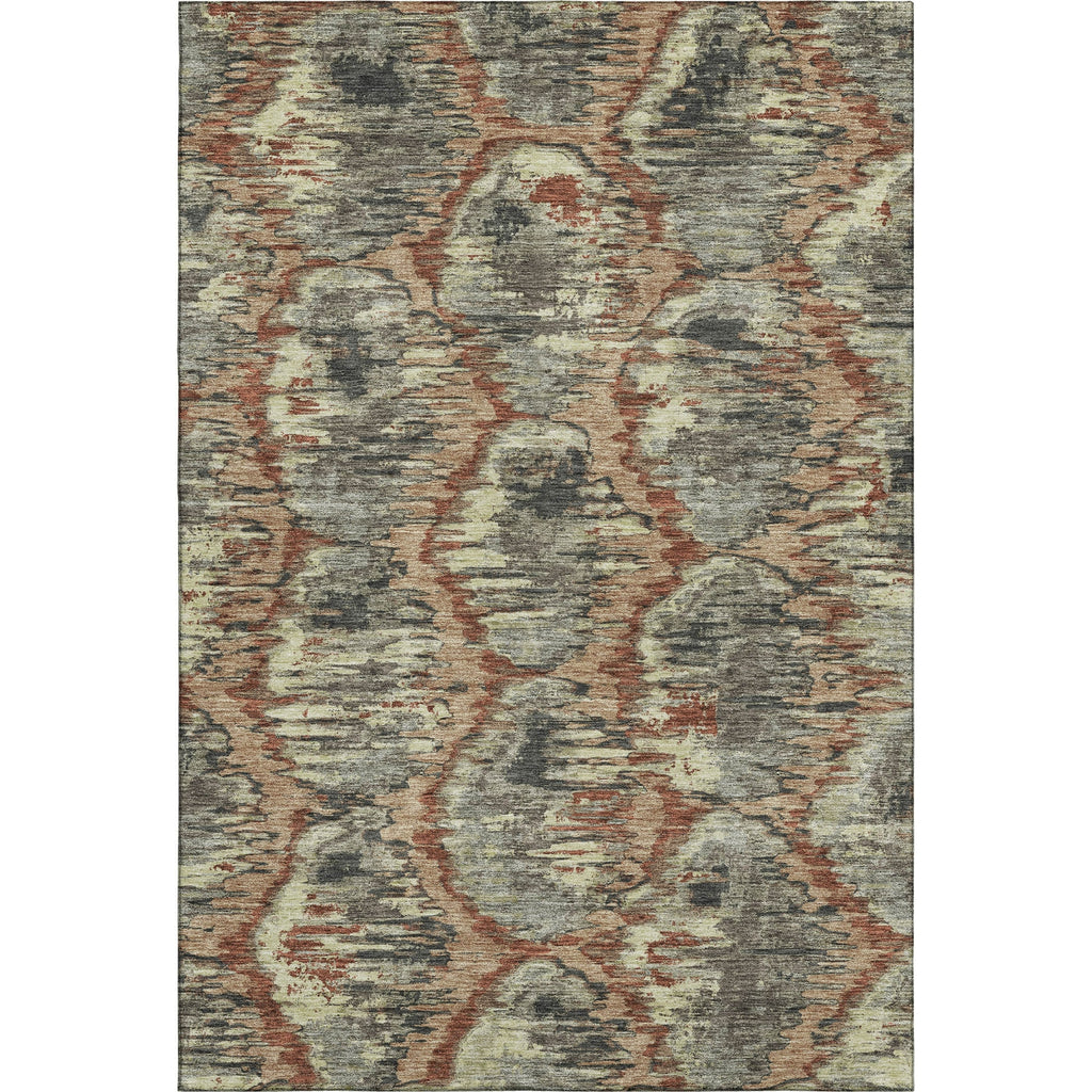 Piper Looms Mayfield Diamond AMF767 Copper Machine Washable Area Rug main image