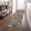 Piper Looms Mayfield Diamond AMF767 Copper Machine Washable Area Rug Runner Lifestyle Image Feature