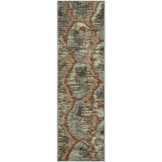 Piper Looms Mayfield Diamond AMF767 Copper Machine Washable Area Rug Runner Main Image