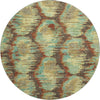 Piper Looms Mayfield Diamond AMF767 Fudge Machine Washable Area Rug Round Main Image